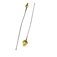 Ensemble de câbles coaxiaux RF 200 mm 1,13 mm avec connecteur UFL, prise SMA, connecteur traversant RP, câble d'extension en queue de cochon