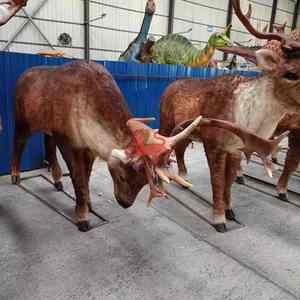 Modelo Animatrónico de Reno de Tamaño <span class=keywords><strong>Real</strong></span> para Parque Zoológico - Product Image 4