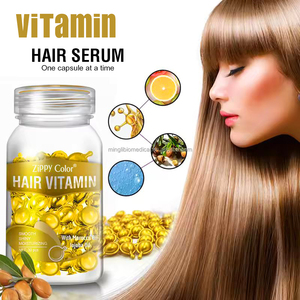 Hoge Kwaliteit Biologische Haar Vitaminen & Kruidenextract Olie Professionele Haarolie <span class=keywords><strong>Capsules</strong></span> Voedende Feature Fabriek Prijs - Product Image 5