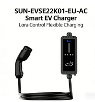 Chargeur intelligent pour véhicules électriques DEYE SUN-EVSE22KO1-EU-AC 11K 22K avec contrôle Lora et charge flexible