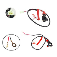 Pièces de moto, VTT, Dune Buggy 49CC-250CC, Bouton de coupure d'urgence double style prise, Vente en gros