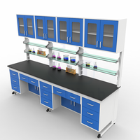 Banc de travail modulaire en métal robuste et moderne, conforme à la norme ESD, certifié RoHS, pour salles blanches/laboratoires électroniques