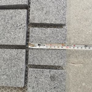 Sh đá tự nhiên grey g654 Granite Cube gạch mô hình flamed bề mặt máy cắt cạnh bên ngoài lát đá meshed đá cuội - Product Image 6