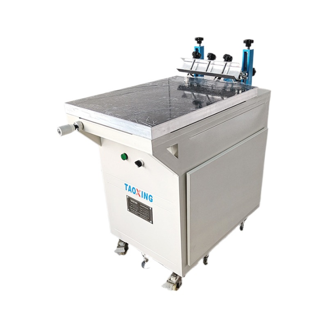 Manual Flat Screen Printer with High Grade VacuumTable Suction