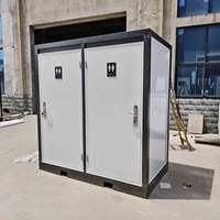 Cabine de douche et toilettes portables, conteneur mobile, mini-maison, toilettes à la turque, salle de bain mobile pour camping