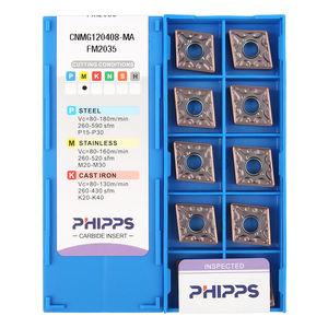 PHIPPS yüksek kaliteli tungsten karbür kesici uç cnmg 120408 120404 torna aracı insert cnmg120404 cnmg120408 - Product Image 5