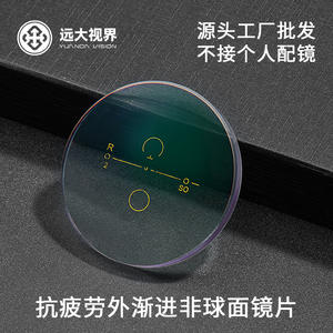 Lentilles anti-lumière bleue YuanDaVision 1.56 en résine pour myopie et presbytie avec protection anti-radiation et UV - Product Image 2