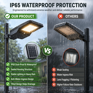 Lampe solaire LED tout-en-un de haute qualité avec détecteur de mouvement IP65, alimentée par batterie, pour <span class=keywords><strong>extérieur</strong></span>, route et jardin - Product Image 4