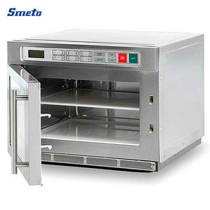 Smetta-horno <span class=keywords><strong>microondas</strong></span> plateado, 1800 vatios, 30 litros, comercial, <span class=keywords><strong>sin</strong></span> Parrilla, para uso en la cocina - Product Image 3
