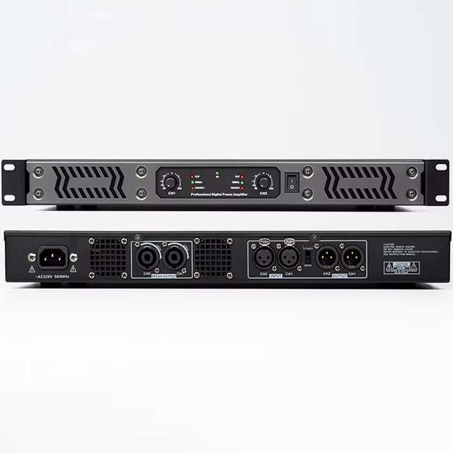 M1 Professional 200W/400W 2 Channel Digital Audio Processor with 2 Balanced Inputs and Outputs