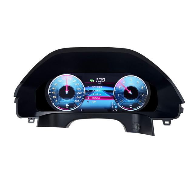Dashboard Upgrade Display Digital Instrument Cluster for Mercedes Benz 2010-2015 E Class W212 Four-door Digital Cluster LHD