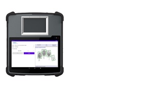 แท็บเล็ตไบโอเมตริกซ์ขนาดกะทัดรัด IP65 ระบบ Android 16 มาตรฐาน MIL-STD-810H ป้องกันการตกกระแทก พร้อมระบบสแกนลายนิ้วมือและจุดม่านตา สำหรับ PCcarto Policarbonato Identidade - Product Image 4