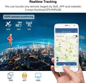 WINNES Mini traceur GPS étanche pour voitures, bateaux, motos avec application Android, visualisation 4G GSM, dispositifs de suivi de voiture - Product Image 3