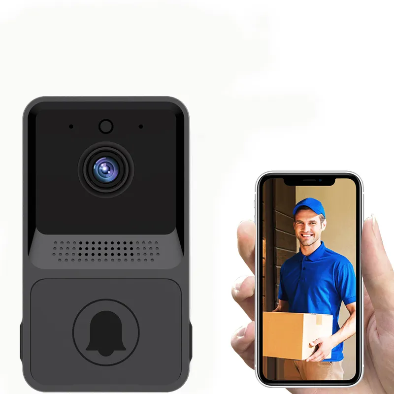 Home Video Smart Wifi Doorbell Camera Wireless Doorbell with Camera Wireless Ring Doorbell