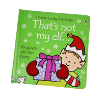 That's Not My Elf - Livre interactif pour enfants, livre sensoriel tactile pour bébés et tout-petits