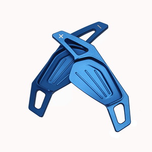 Pagaie de voiture pour <span class=keywords><strong>Skoda</strong></span> RS VRS MK4 A8 Octavia Sportline <span class=keywords><strong>Scout</strong></span> 2020 2021 2022 Extension de volant de voiture Shifter Gear DSG Stickers - Product Image 1
