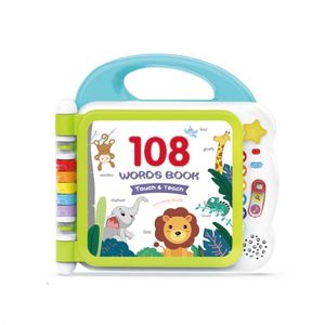 Zhorya 108 Mots en anglais, écran tactile, livres électroniques, machine d'apprentissage de l'anglais pour enfants - Product Image 1