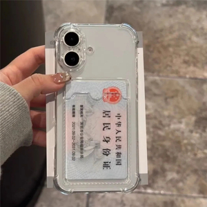 เคสใสสำหรับ iPhone 17/16 Pro Max พร้อมช่องใส่บัตรแบบซ่อน, เคสสำหรับ iPhone 17 Pro Max แบบบางพร้อมช่องใส่บัตร - Product Image 4