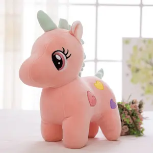 Peluche de unicornio de 20cm para niños, muñeco suave de unicornios, Animal de peluche, regalo para niños, almohada para dormir