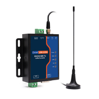 Convertisseur PUSR RS232/RS485 vers LoRa avec chipset SX1262, alimentation DC 9-36V, modem LoRa point-à-point/multipoint/gateway 6km USR-LG206-H