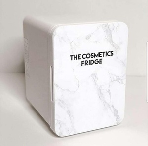 Mini Frigo Cosmetico da 4L Colore Marmo, Alimentazione 12V e 220V, Refrigeratore e Riscaldatore per <span class=keywords><strong>Cosmetici</strong></span>, Casa, Auto, Campeggio - Product Image 2