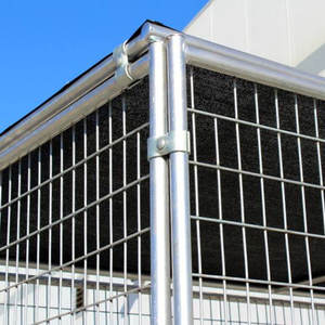 Fabrika toptan özelleştirmek paslanmaz çelik Walk-in kafes sistemi büyük köpek kulübesi çalışır - Product Image 6