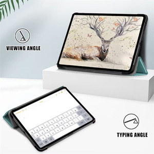 Cuốn Sách Kinh Doanh lật <span class=keywords><strong>Folio</strong></span> có thể gập lại đứng ngủ PU da tablet trường hợp bìa cho <span class=keywords><strong>iPad</strong></span> 11 2015 A16 <span class=keywords><strong>iPad</strong></span> không khí 13 Pro Mini 7 - Product Image 2