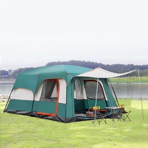 Bron Fabriek Waterdichte Outdoor 5 Tot 10 Persoons Camping Glamping Opblaasbare Partij Dak Tent Met Twee Slaapkamer - Product Image 4