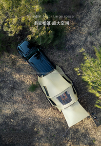 Auvents de <span class=keywords><strong>camping</strong></span>-<span class=keywords><strong>car</strong></span> ultra-légers Toit et tente de douche latérale pour voiture <span class=keywords><strong>Camping</strong></span> pour fourgonnettes et véhicules Tente de <span class=keywords><strong>camping</strong></span> - Product Image 5