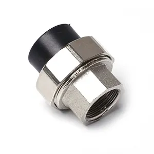 HDPE socket fusion pipe fittings HDPE male threaded union 20-63MM