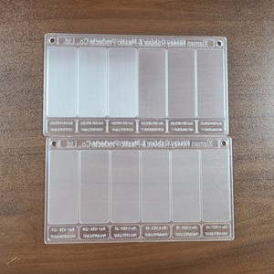 Carte d'échantillon VDI 3400 & SPI-<span class=keywords><strong>SPE</strong></span> Modélisation par injection de surface plastique pour texture de finition plastique en stock Produit plastique - Product Image 5