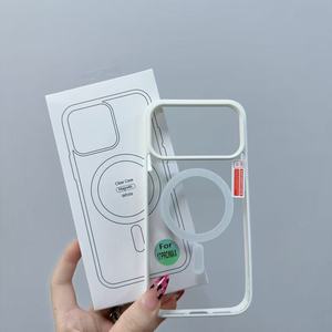 Hmj Bán Buôn Đầy Màu Sắc TPU Acrylic Magnetic Trường Hợp Điện Thoại Cho Iphone 17 Pro Max Không Khí Cho Iphone 16 15 14 13 12 11 - Product Image 5