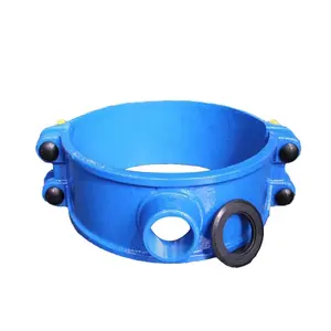 צינור hdpe ef 60mm di הקשה על אוכף טי הקשה עם הברגה