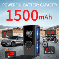 Portable Dual-Screen Digital Display Tire Inflator 7.4V Automatic Air Pump for Car Bike Ball Inflator Pump Multi-Style Car