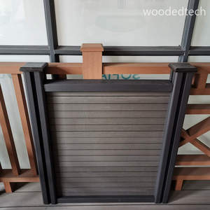 Envío rápido Stock barandilla compuesta de madera plástica tamaño 1800x1200mm, 6 colores disponibles, entrega en 7 días - Product Image 3