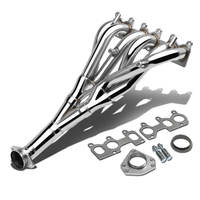 Collecteur d'échappement droit en acier inoxydable Target, neuf, garantie 1 an, compatible avec VW Jetta VR6 2.8L modèles 92-04, référence UNI-HD-007