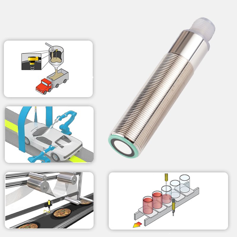 Waterproof Ultrasonic Distance Sensor 50mm 1000mm