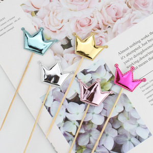 Heart Cake Toppers Pu Glossy Leather 50 Pieces Birthday Decorations - Product Image 3