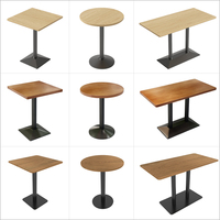 Table basse de restaurant bon marché de haute qualité avec meubles de chaises en marbre/bois