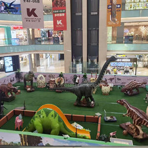 Parc de dinosaures animatroniques de la période jurassique, centre commercial intérieur/extérieur, centre commercial, dinosaures réalistes en mouvement, vente en usine - Product Image 4
