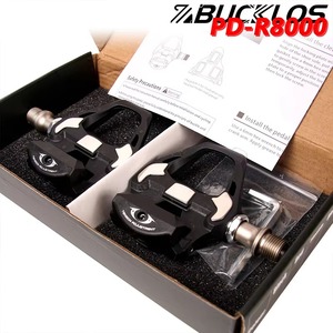 <span class=keywords><strong>Pedales</strong></span> de Bicicleta BUCKLOS OEM/ODM para Bicicleta de Carretera, <span class=keywords><strong>Pedales</strong></span> Autoblocantes Ultraligeros de Nailon, Plataforma Antideslizante con Calas - Product Image 4