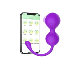 Vibrador multifrecuencia transfronterizo Revestimiento de goma Partes privadas Entrenamiento Masajeador erótico para adultos para mujeres Aplicación de control remoto - Product Image 1