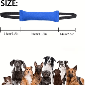 Juguete <span class=keywords><strong>de</strong></span> Cuerda Resistente para Perros, Algodón Duradero, Almohada <span class=keywords><strong>de</strong></span> Mordida Resistente, Correa <span class=keywords><strong>de</strong></span> Tira y Afloja para Perros Pequeños y Medianos, Juguete <span class=keywords><strong>de</strong></span> Entrenamiento para <span class=keywords><strong>Cachorros</strong></span> - Product Image 2