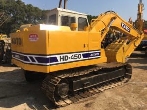 Haute qualité hydraulique chenille utilisé pelle KATO HD-450 2023 modèle forte puissance faible heures de travail pompe moteur bon fonctionnement - Product Image 4