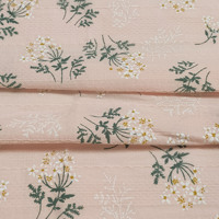 Tissu chinois de haute qualité, tissu blanc brodé Voile suisse oeillet 100% coton tissu brodé pour robe de femme/