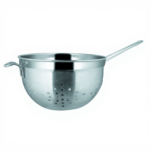 Passoire avec longue poignée passoire à fruits en acier inoxydable outils de cuisine passoire passoire pliable fruits légumes - Product Image 1