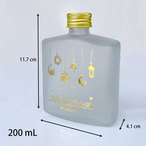 100 ml <strong>Zam</strong> <strong>Zam</strong> <strong>Bottle</strong> Muslim Ramadan Wedding Favor Eid Mubarak Glass <strong>Water</strong> <strong>Bottle</strong> - Product Image 6