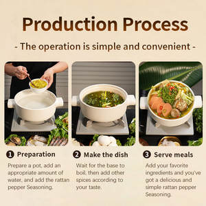 Yeşil biber tencere baz otantik eski tencere Sichuan Rattan biber baharatlı kızarmış sebze tencere baharat - Product Image 5