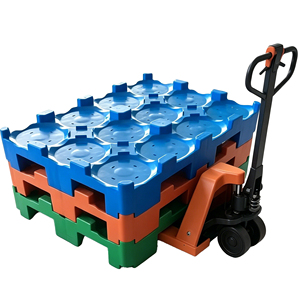 Contenedor de Paletización Apilable Reutilizable de Alta Resistencia Garantizado por <span class=keywords><strong>Ali</strong></span> Bab, 18 Litros, 18.9L, 20L, 5 Galones, para Almacén - Product Image 1