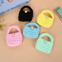 Casing Earphone Bluetooth LOGO OEM, Casing Earphone Apple, Tas Earphone, Dompet Zero, Tas Anyaman Tangan Siap Pakai